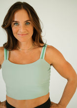 Load image into Gallery viewer, Green Girl 3-Strap Long Line Bra