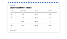 Load image into Gallery viewer, Coastal Stripe Seamless Bikers