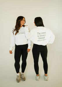 Grass is Greener Crewneck