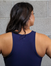 Load image into Gallery viewer, Navy Full Length Tank
